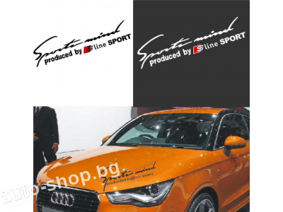 S Line Sport стикер за преден капак